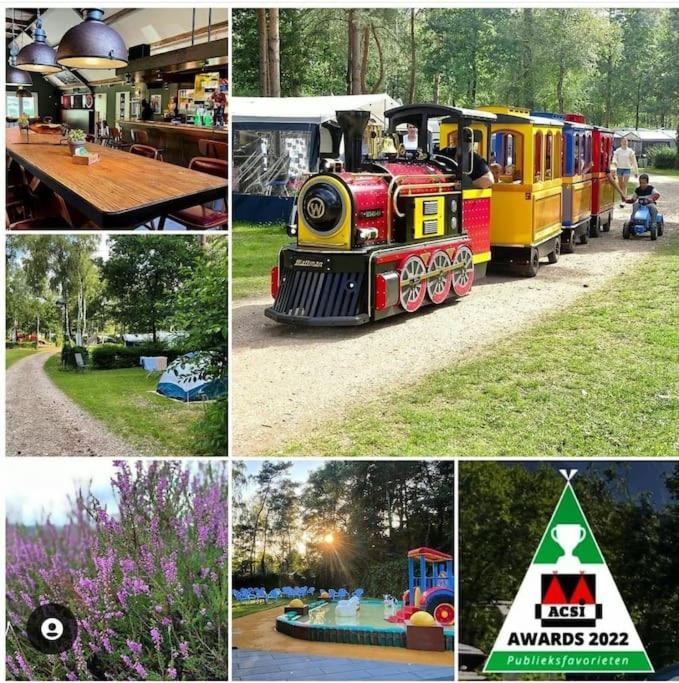 Te Huur: Leuke 4-Persoons Stacaravan Op Top Locatie! Хундерло Экстерьер фото